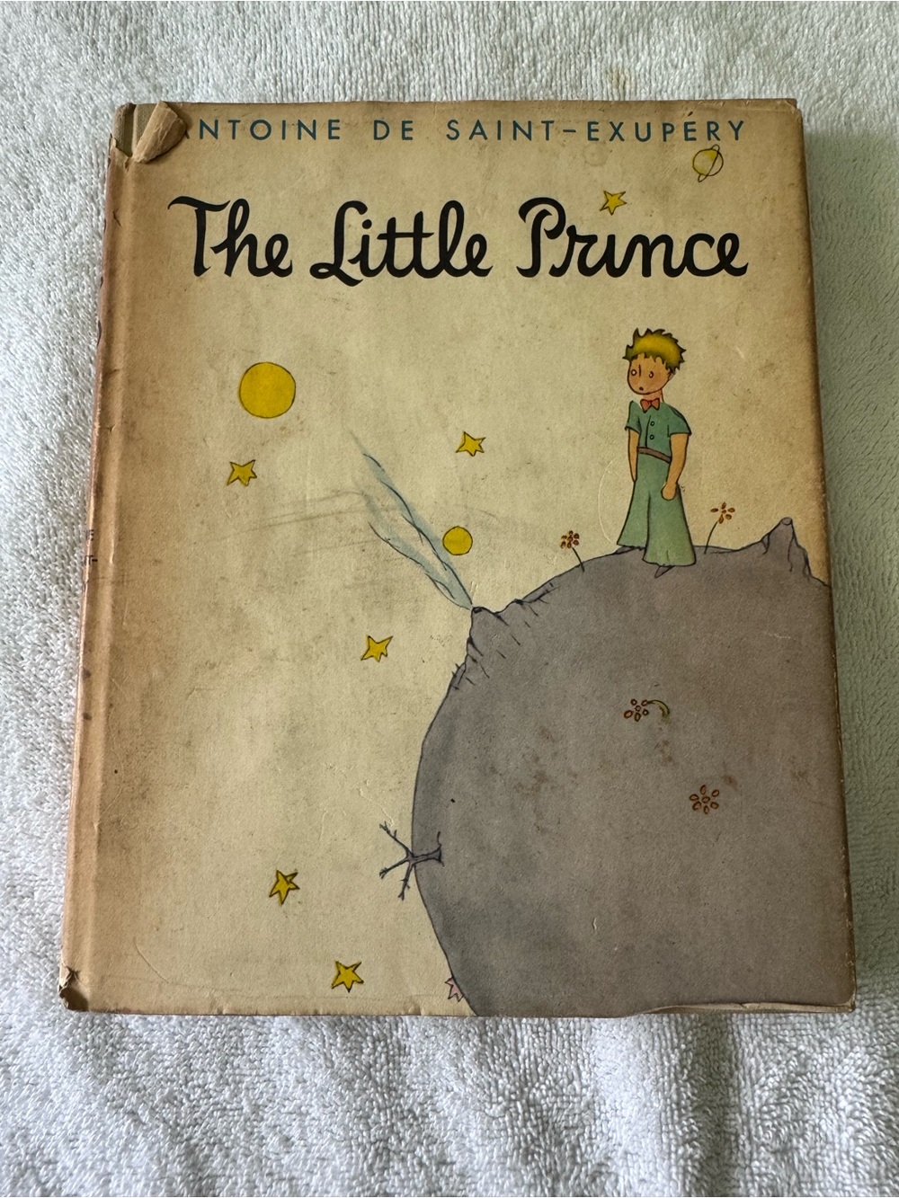 The Little Prince Vintage 1960s Harcourt Brace & World Edition Book Dust Jacket